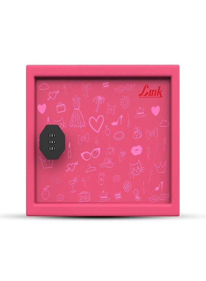 لينك حصالة نقود ذكية للأطفال من لينك سمارت - قفل برقم سري فاخر | بدون مفاتيح أو بطاريات | تصميم متين، سعة 5.7 لتر | خزنة مرحة وملونة للادخار | ضمان 3 سنوات - Image 1